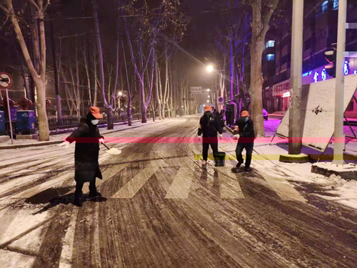 雪天裡，洛陽公交人抗擊疫情的最美風景 